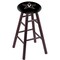 Holland Bar Stool Co Oak Counter Stool, Dark Cherry Finish, Vanderbilt Seat RC24OSDC - alternate 1